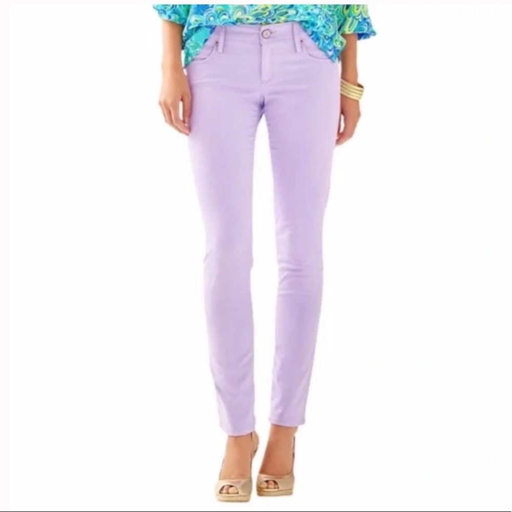 Purple Lilly Pulitzer Worth Pants